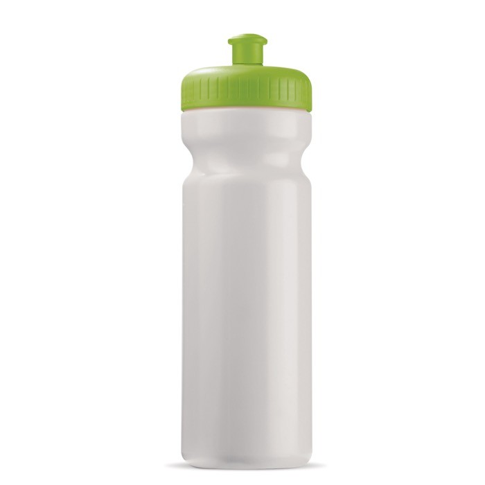 Bidón deportivo de plástico libre de BPA y 100% antigoteo 750ml color verde claro Bidón deportivo de plástico libre de BPA y 100% antigoteo 750ml color verde claro