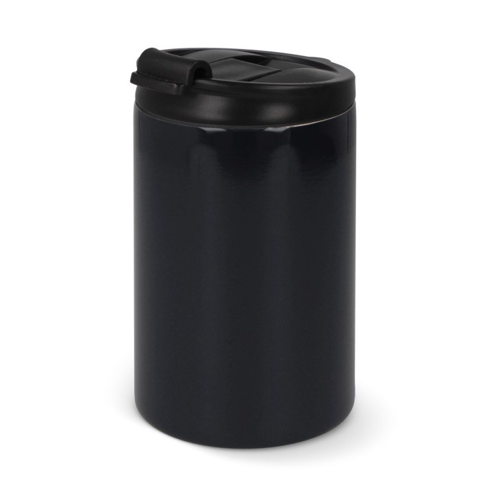 Vaso take away antifugas de acero inoxidable a colores de 200ml color negro