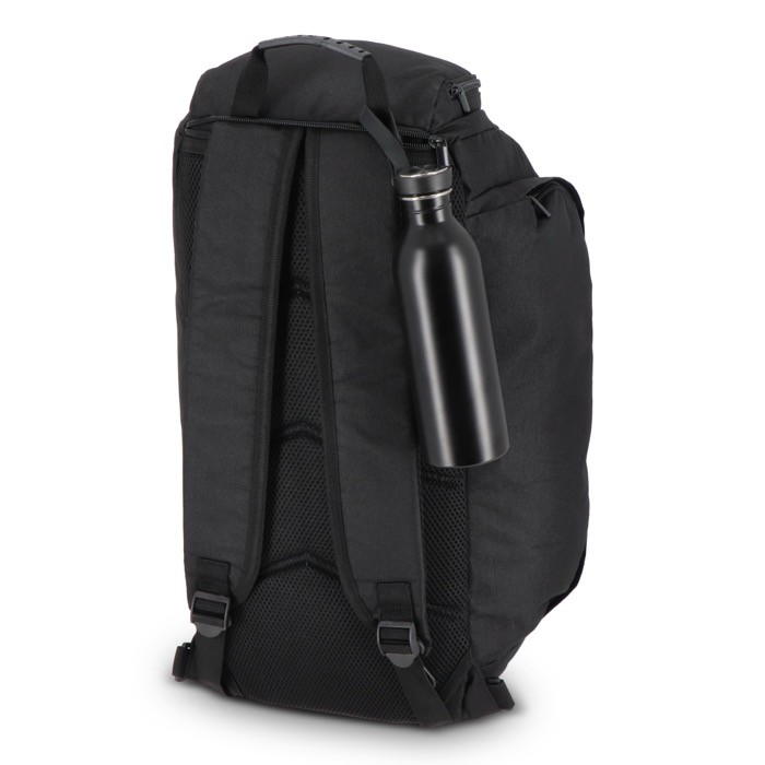 Botella de acero inoxidable con asa de silicona en la tapa 500ml color negro octava vista Botella de acero inoxidable con asa de silicona en la tapa 500ml color negro octava vista