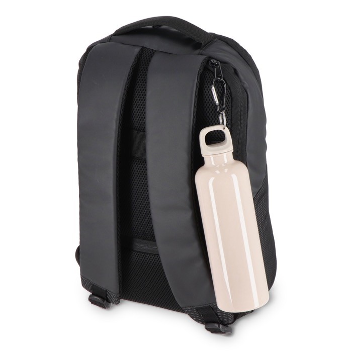 Botella de plástico en vivos colores con tapón a juego 750ml color beige septima vista Botella de plástico en vivos colores con tapón a juego 750ml color beige septima vista