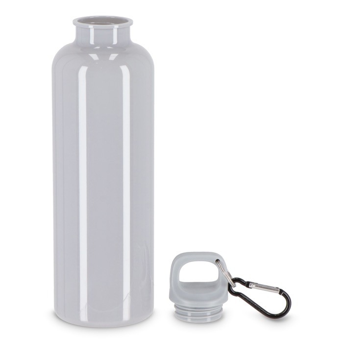 Botella de plástico en vivos colores con tapón a juego 750ml color gris segunda vista Botella de plástico en vivos colores con tapón a juego 750ml color gris segunda vista
