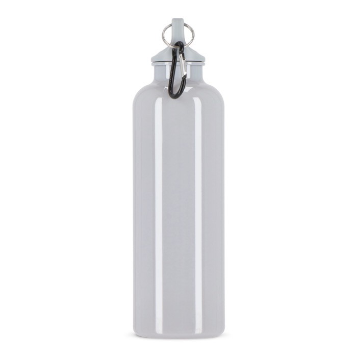Botella de plástico en vivos colores con tapón a juego 750ml color gris quinta vista Botella de plástico en vivos colores con tapón a juego 750ml color gris quinta vista