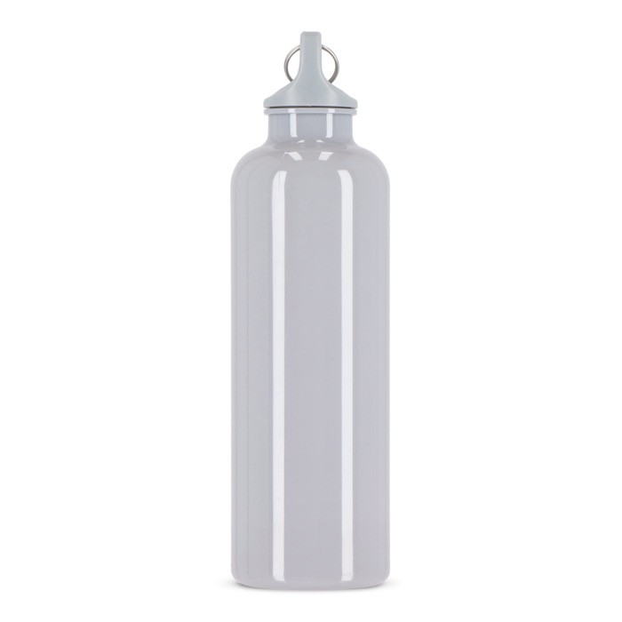 Botella de plástico en vivos colores con tapón a juego 750ml color gris sexta vista Botella de plástico en vivos colores con tapón a juego 750ml color gris sexta vista
