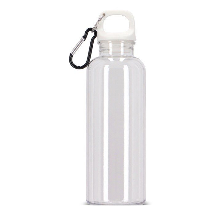 Botella de plástico en vivos colores transparentes 500ml color transparente cuarta vista Botella de plástico en vivos colores transparentes 500ml color transparente cuarta vista