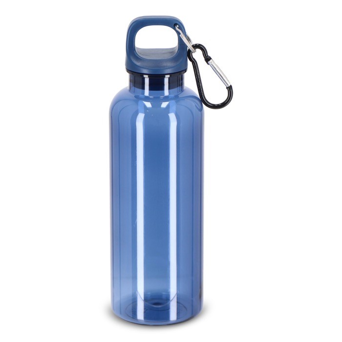 Botella de plástico en vivos colores transparentes 500ml color azul transparente Botella de plástico en vivos colores transparentes 500ml color azul transparente