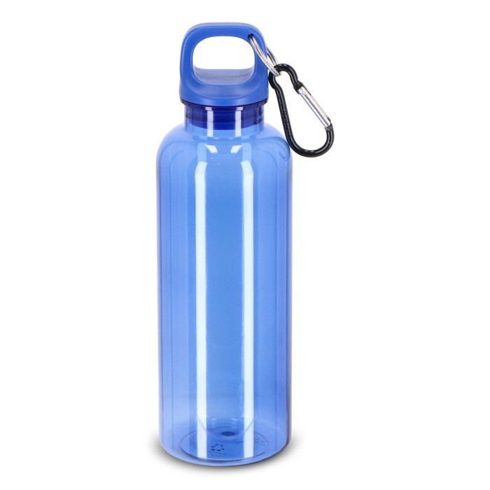 Botella de plástico en vivos colores transparentes 500ml color azul claro transparente Botella de plástico en vivos colores transparentes 500ml color azul claro transparente