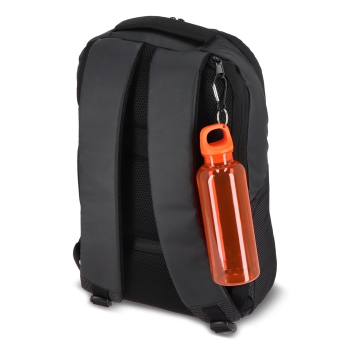 Botella de plástico en vivos colores transparentes 500ml color naranja transparente octava vista Botella de plástico en vivos colores transparentes 500ml color naranja transparente octava vista