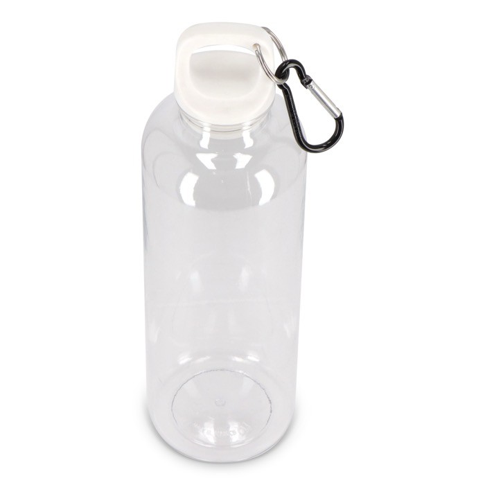 Botella de plástico en vivos colores transparentes 750ml color transparente tercera vista Botella de plástico en vivos colores transparentes 750ml color transparente tercera vista