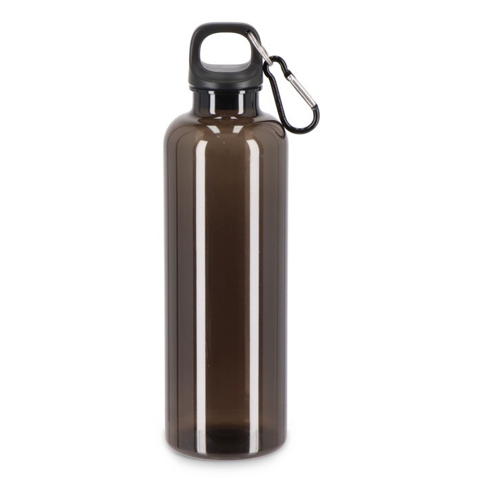 Botella de plástico en vivos colores transparentes 750ml color negro transparente Botella de plástico en vivos colores transparentes 750ml color negro transparente