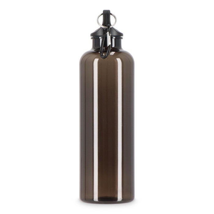 Botella de plástico en vivos colores transparentes 750ml color negro transparente quinta vista Botella de plástico en vivos colores transparentes 750ml color negro transparente quinta vista