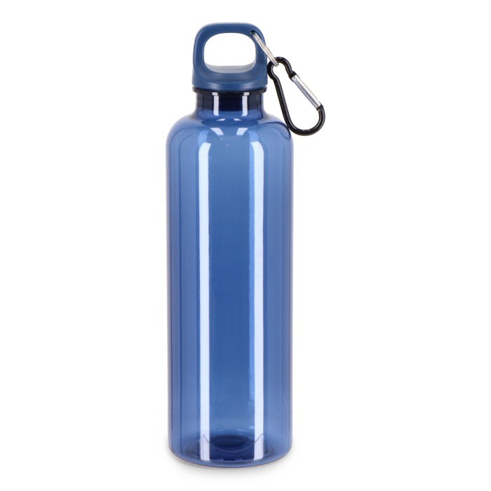 Botella de plástico en vivos colores transparentes 750ml color azul transparente Botella de plástico en vivos colores transparentes 750ml color azul transparente