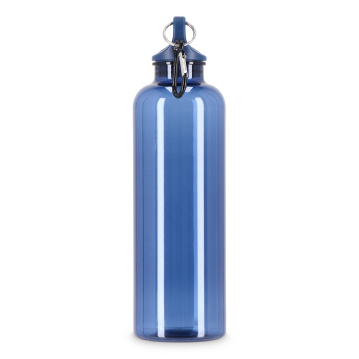 Botella de plástico en vivos colores transparentes 750ml color azul transparente quinta vista Botella de plástico en vivos colores transparentes 750ml color azul transparente quinta vista