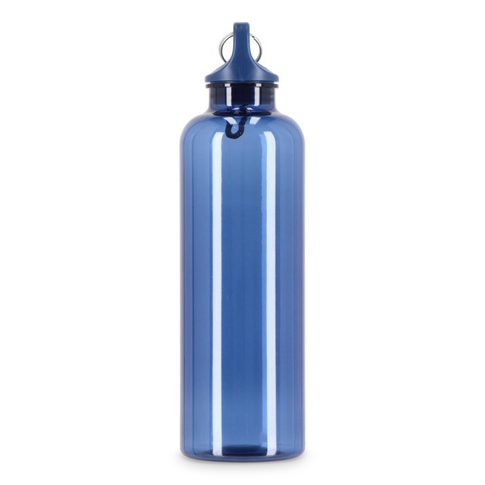 Botella de plástico en vivos colores transparentes 750ml color azul transparente sexta vista Botella de plástico en vivos colores transparentes 750ml color azul transparente sexta vista