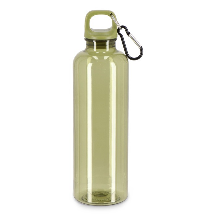 Botella de plástico en vivos colores transparentes 750ml color verde oliva Botella de plástico en vivos colores transparentes 750ml color verde oliva