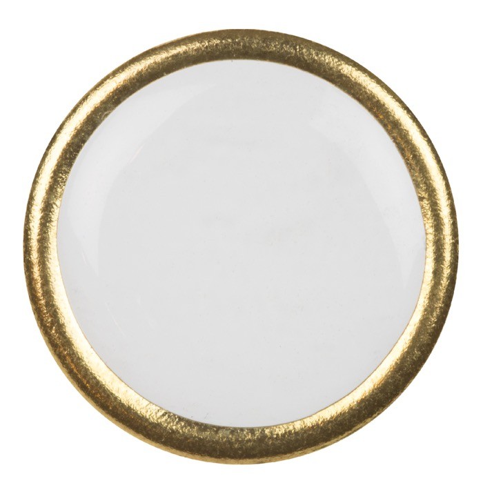 Pin redondo conmemorativo de metal para personalizar Ø20mm color dorado segunda vista Pin redondo conmemorativo de metal para personalizar Ø20mm color dorado segunda vista