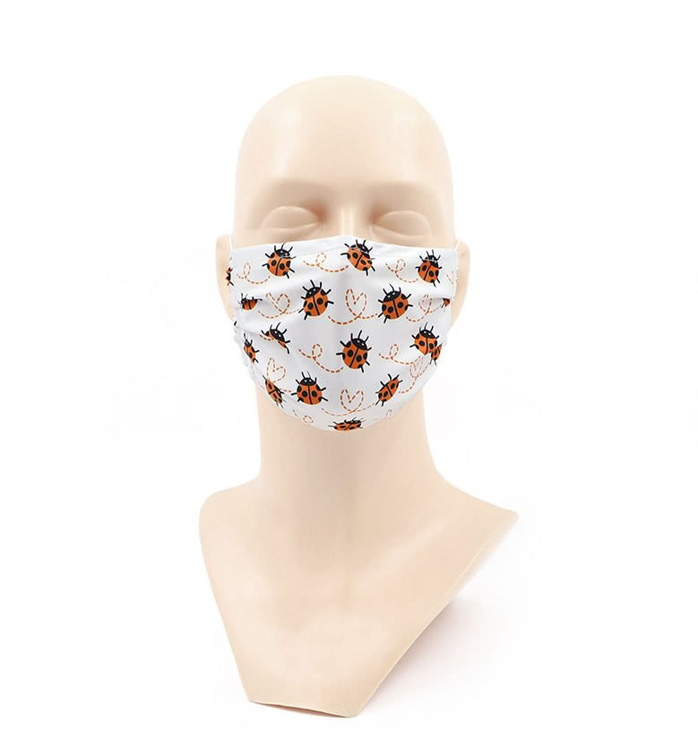 Mascarillas publicitarias con diseño impreso