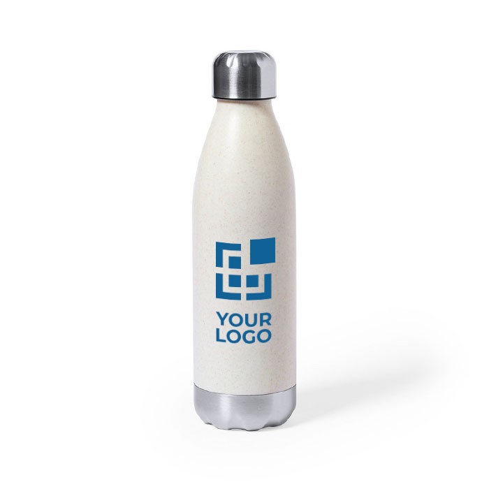 Botella vetada fabricada en acero vista principal Botella vetada fabricada en acero vista principal