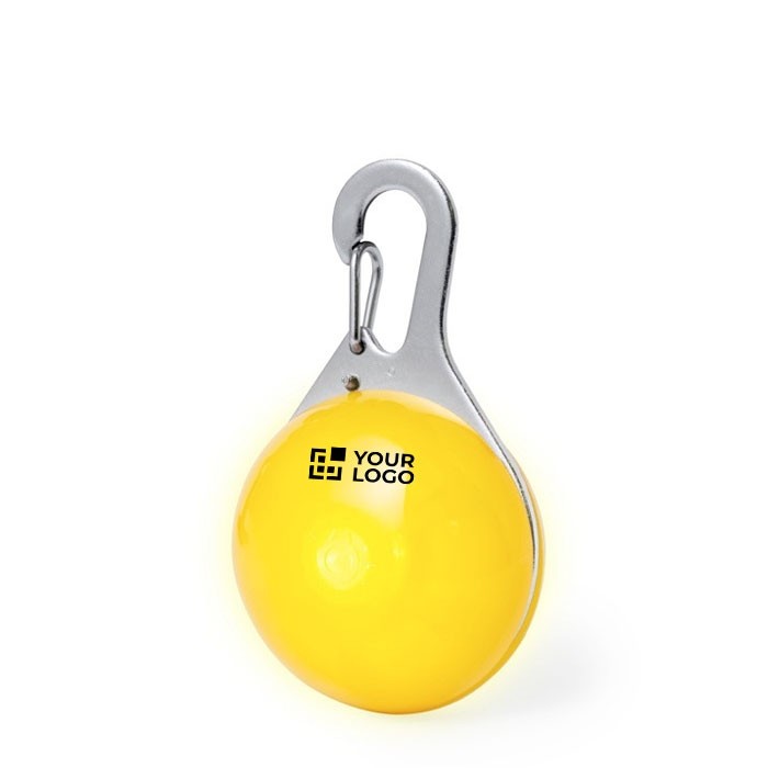 Luz de seguridad para mascotas con enganche para el collar