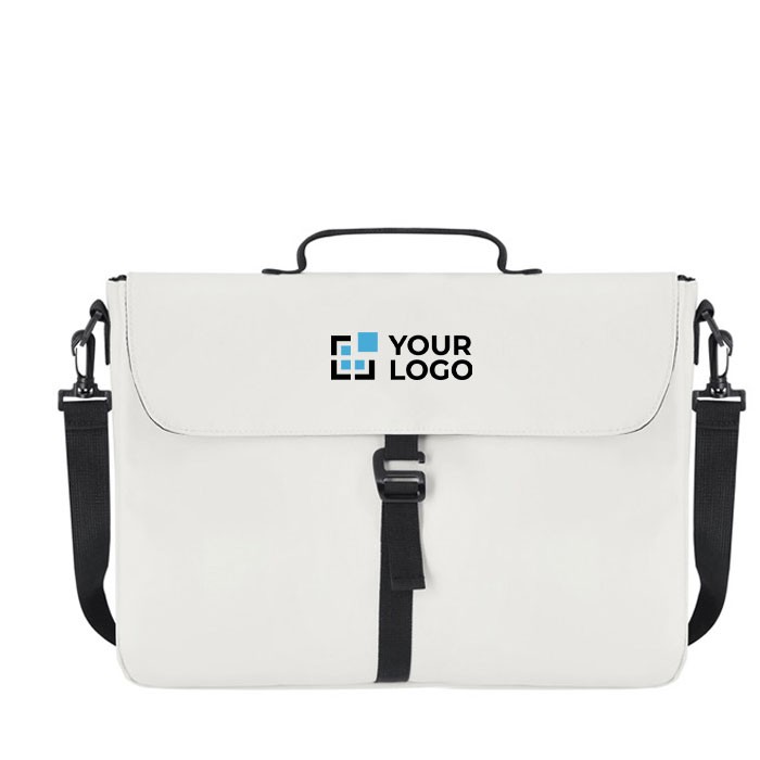 Maletín de portátil de suave PU con cinta de transporte ajustable 15'' vista principal