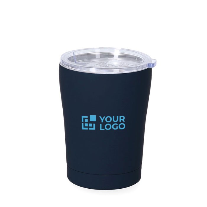 Vaso térmico de acero inoxidable con tapa a presión y dosificador 350ml vista principal