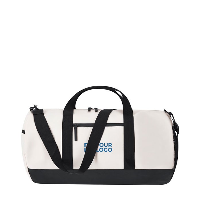 Bolsa de viaje de PU con 2 bolsillos exteriores y 3 interiores vista principal Bolsa de viaje de PU con 2 bolsillos exteriores y 3 interiores vista principal