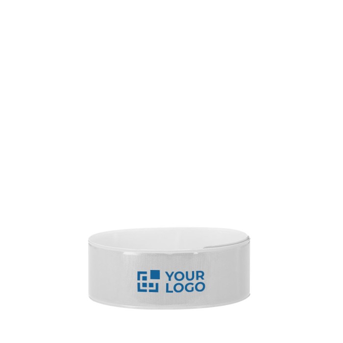 Pulsera reflectante personalizable de ajuste automático vista principal Pulsera reflectante personalizable de ajuste automático vista principal