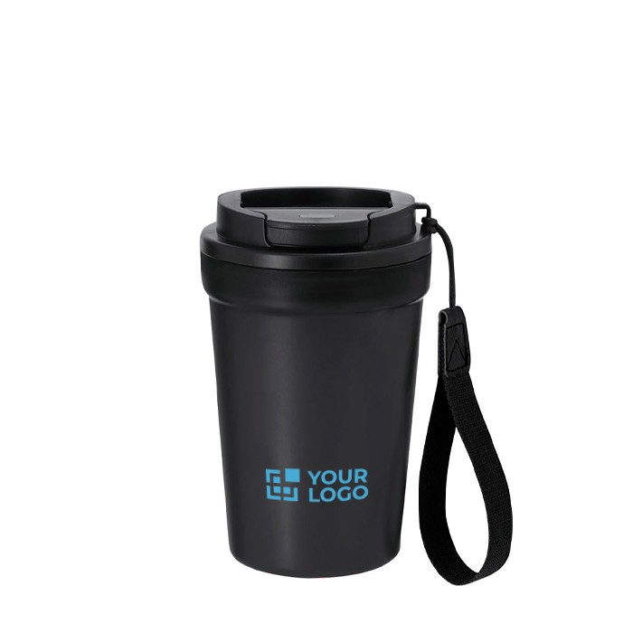 Vaso con acabado frosted y tapa hermética con dosificador 400ml vista principal