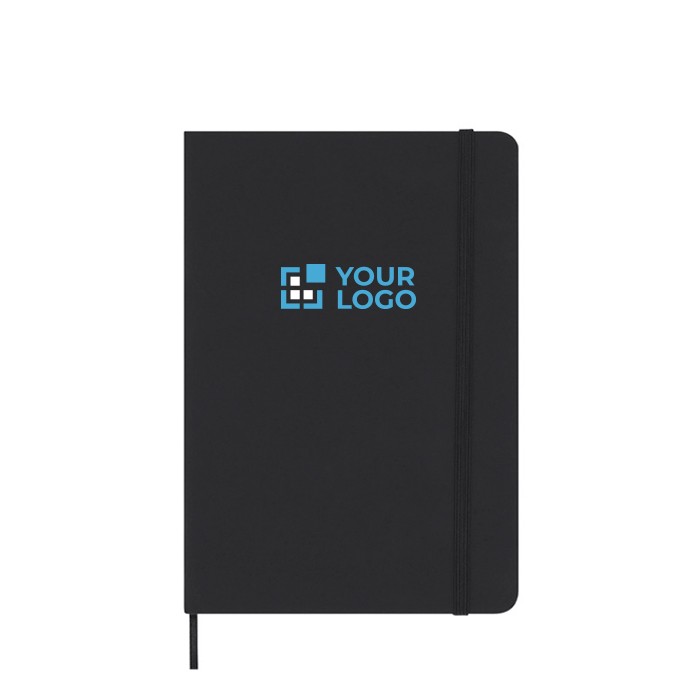 Libreta de hojas lisas con planificador mensual en inglés incluido vista principal Libreta de hojas lisas con planificador mensual en inglés incluido vista principal