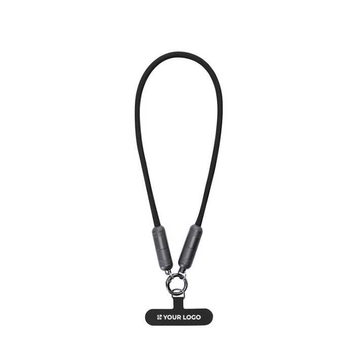 Muñequera con cable de carga con función de transferencia de datos 60W vista principal