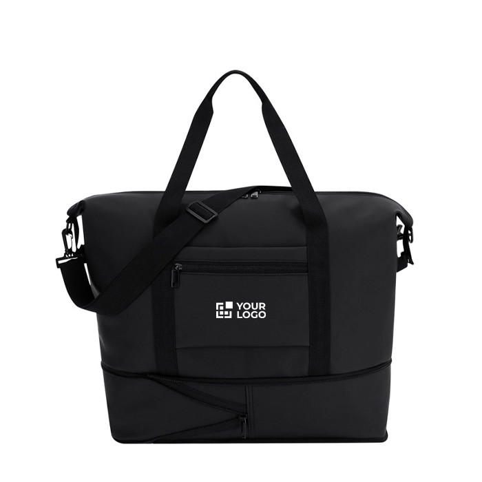 Bolso extensible con doble asa con bolsillo frontal para trolley vista principal