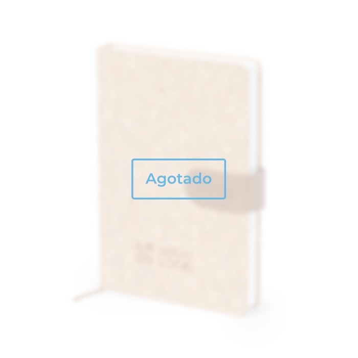 Agenda de corcho con vista diaria y cierre magnético A5 EU - agotado