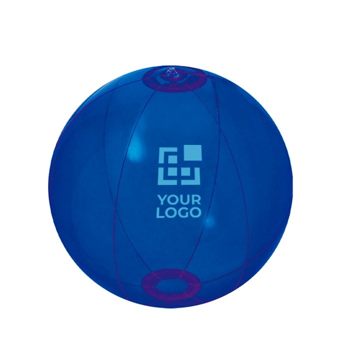 Pelota de playa de colores alegres vista principal Pelota de playa de colores alegres vista principal