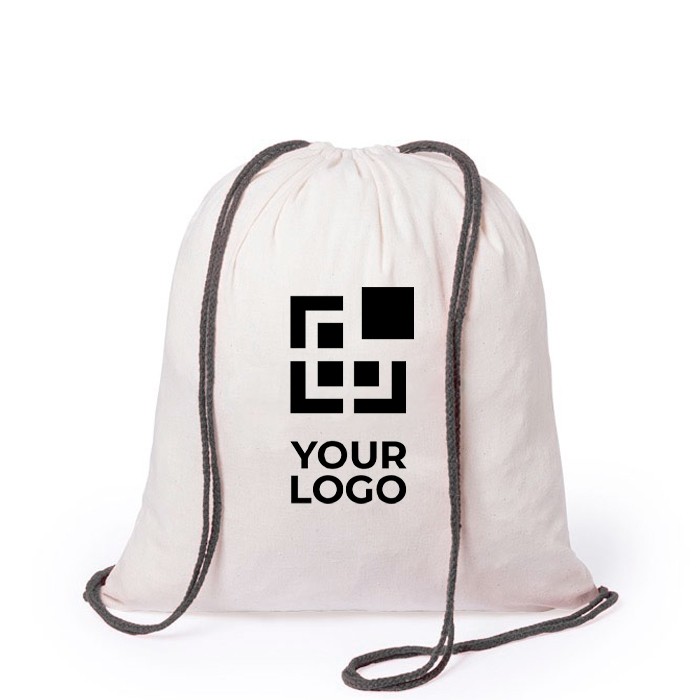 Mochila con cuerdas de colores vista principal