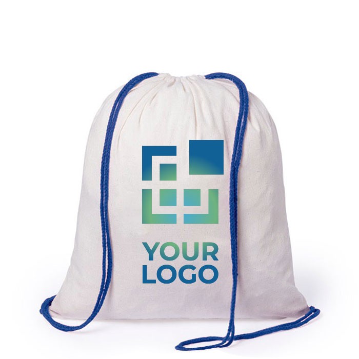 Mochila con cuerdas de colores vista principal Mochila con cuerdas de colores vista principal