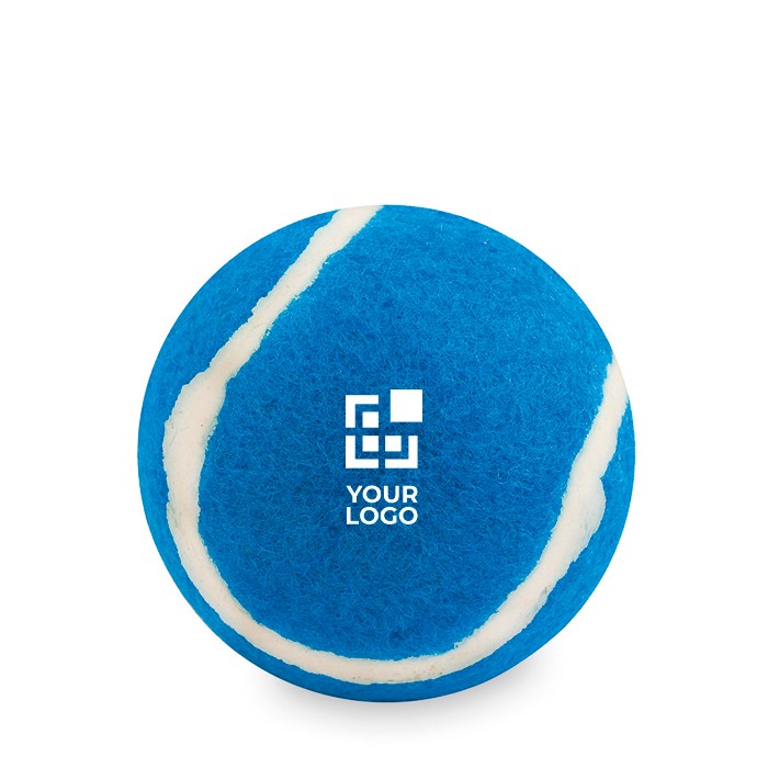 Clásica pelota para mascotas de goma forrada de material suave vista principal