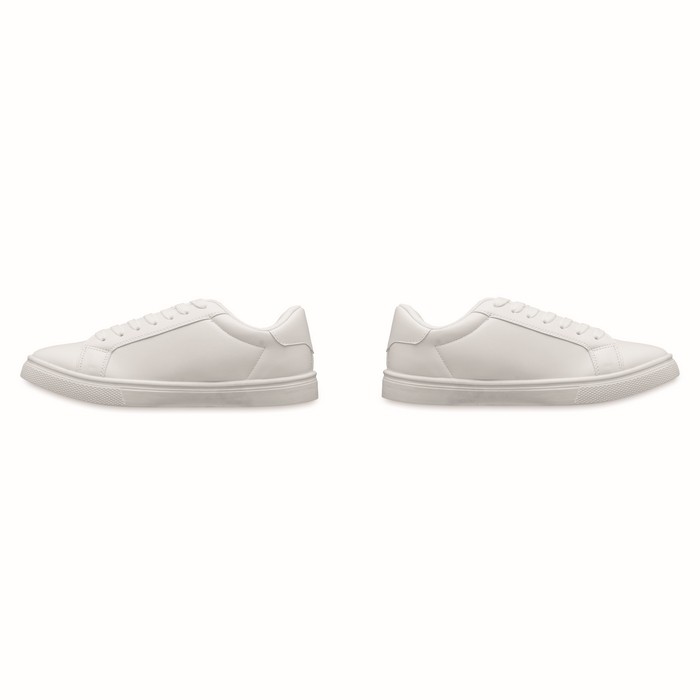 Zapatillas ligeras de cuero sintético con suela de goma septima vista Zapatillas ligeras de cuero sintético con suela de goma septima vista