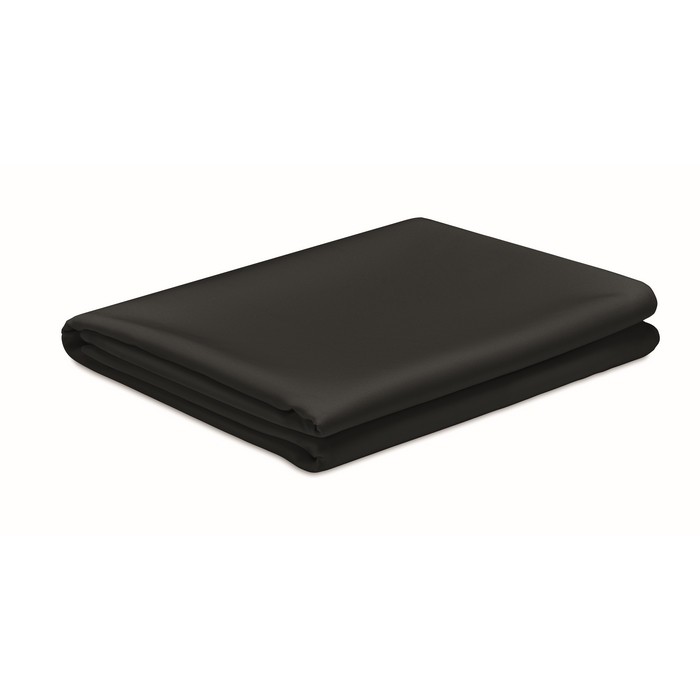 Mantel rectangular de poliéster para eventos 280x210cm 180 g/m2 color negro tercera vista Mantel rectangular de poliéster para eventos 280x210cm 180 g/m2 color negro tercera vista