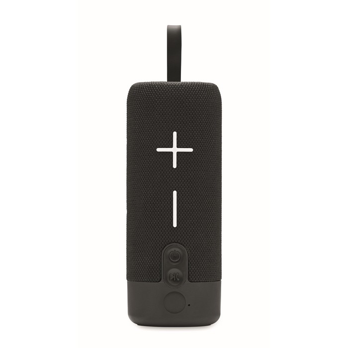 Altavoz portátil inalámbrico con USB, AUX y TF incluidos color negro quinta vista