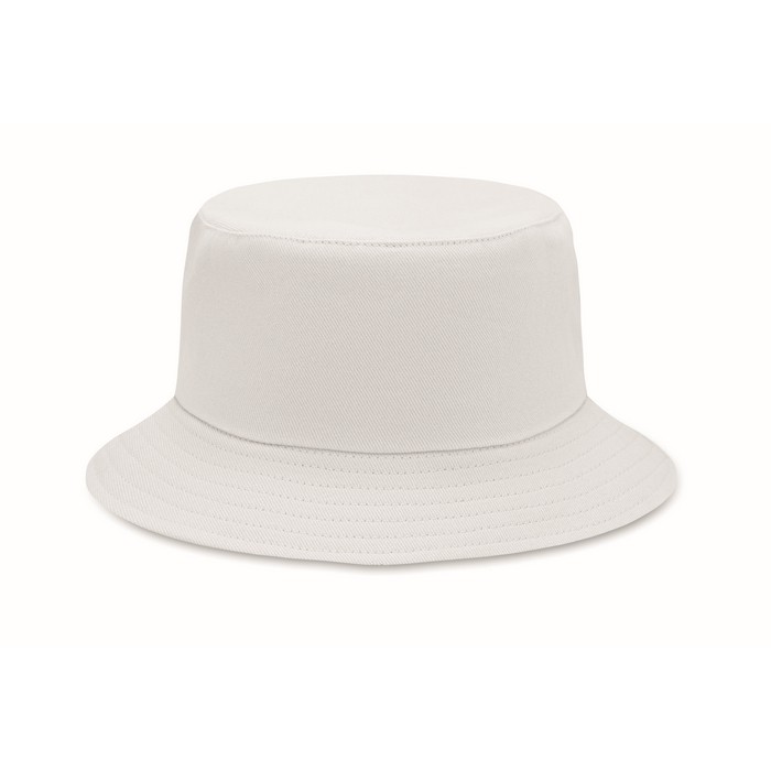 Gorro estilo pescador de algodón en varios colores 260 g/m2 color blanco Gorro estilo pescador de algodón en varios colores 260 g/m2 color blanco