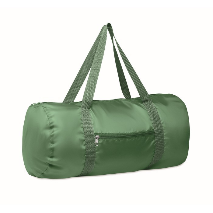 Bolsa deportiva con bolsillo frontal y capacidad de 20L color verde oscuro Bolsa deportiva con bolsillo frontal y capacidad de 20L color verde oscuro