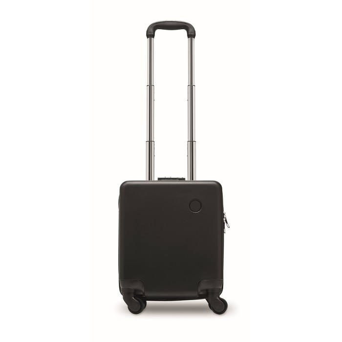 Trolley de ABS con 4 ruedas y cerradura de combinación 14'' color negro Trolley de ABS con 4 ruedas y cerradura de combinación 14'' color negro