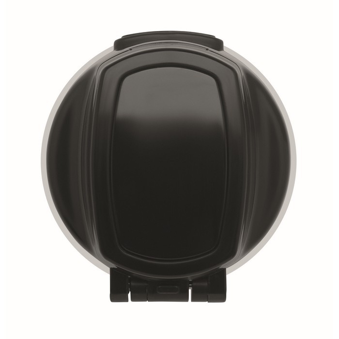 Botella antifugas de RPET con horario de consumo de agua 1L color blanco Botella antifugas de RPET con horario de consumo de agua 1L color blanco