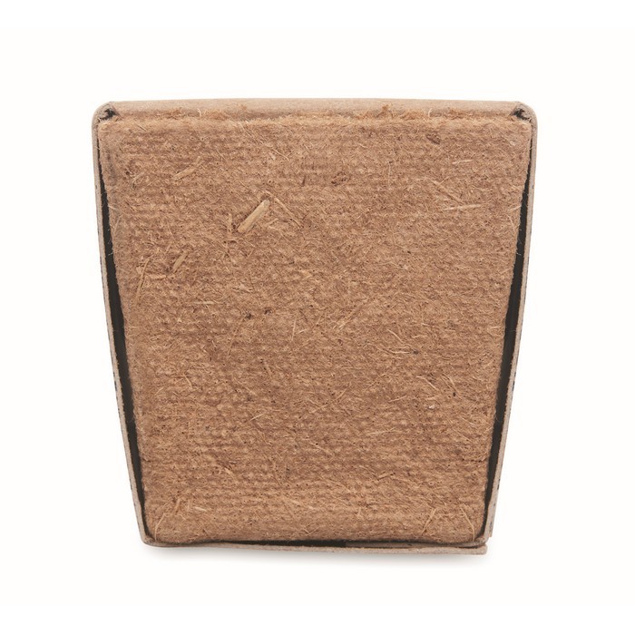 Maceta cuadrada y biodegradable de semillas de menta hecha en EU color beige septima vista Maceta cuadrada y biodegradable de semillas de menta hecha en EU color beige septima vista