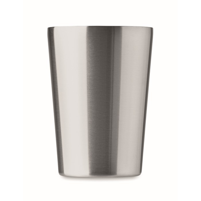 Vaso de acero inoxidable con funda extraíble de piel sintética 350ml color marrón septima vista Vaso de acero inoxidable con funda extraíble de piel sintética 350ml color marrón septima vista