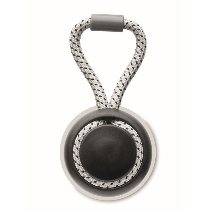 Botella antifugas de acero inoxidable con asa de cordón 500ml color blanco octava vista