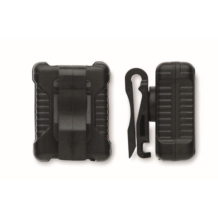 Set de 2 luces recargable con 3 modos de iluminación para bicicletas color negro segunda vista