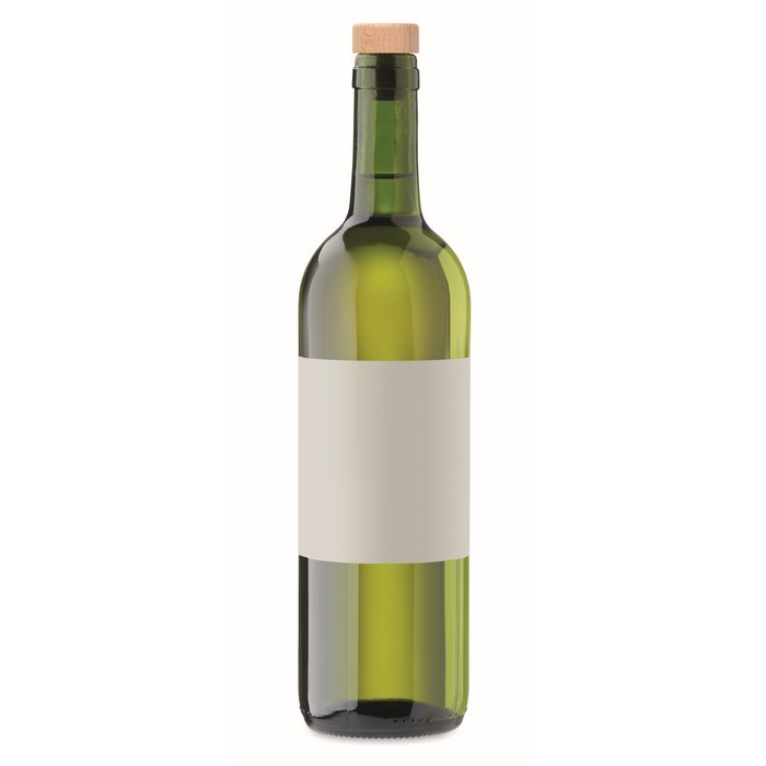 Tapón ideal para botellas de vino hecho de madera de haya color madera segunda vista