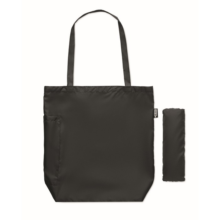 Paraguas antiviento con bolsa con compartimiento para almacenaje Ø100 color negro octava vista