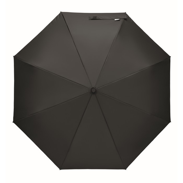 Paraguas antiviento con bolsa con compartimiento para almacenaje Ø100 color negro decima vista