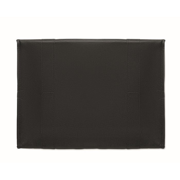 Bolsa nevera de non woven con aislamiento de aluminio 25L color negro sexta vista Bolsa nevera de non woven con aislamiento de aluminio 25L color negro sexta vista